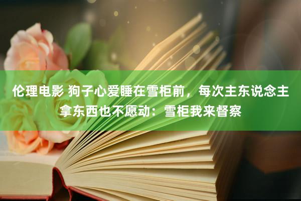 伦理电影 狗子心爱睡在雪柜前，每次主东说念主拿东西也不愿动：雪柜我来督察