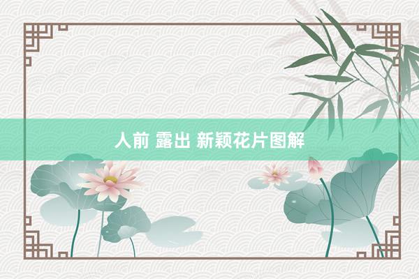 人前 露出 新颖花片图解
